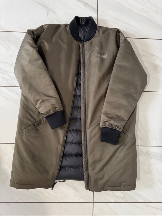 New Balance Jackets & Blazers - New Balance Olive Green Light Puffer Jacket